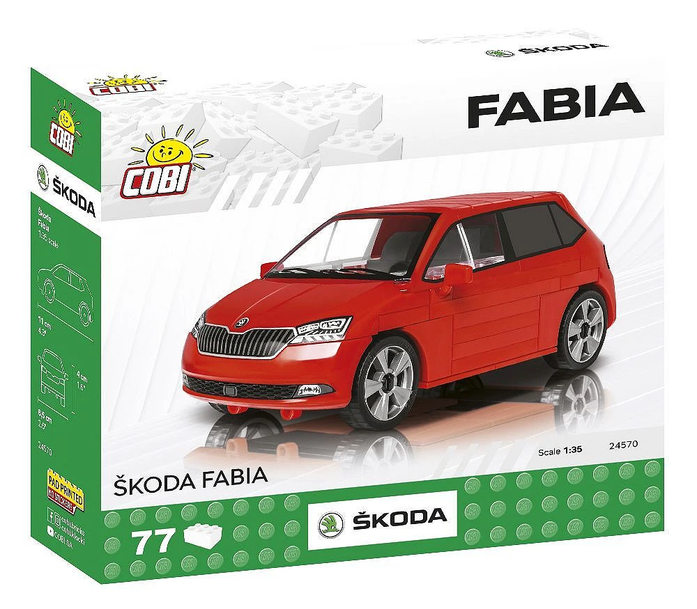 Škoda Fabia ② ミニカーセット 1/72 24570-3d-front.webp
