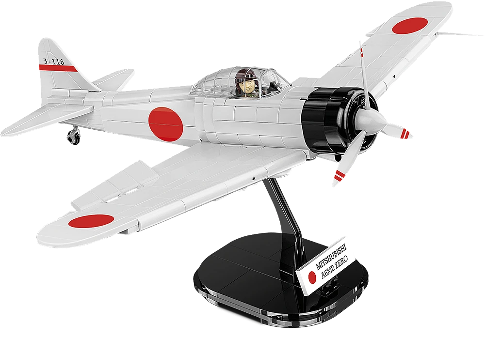 COBI Mitsubishi A6M2 Zero-Sen Fighter - 347 pieces (World