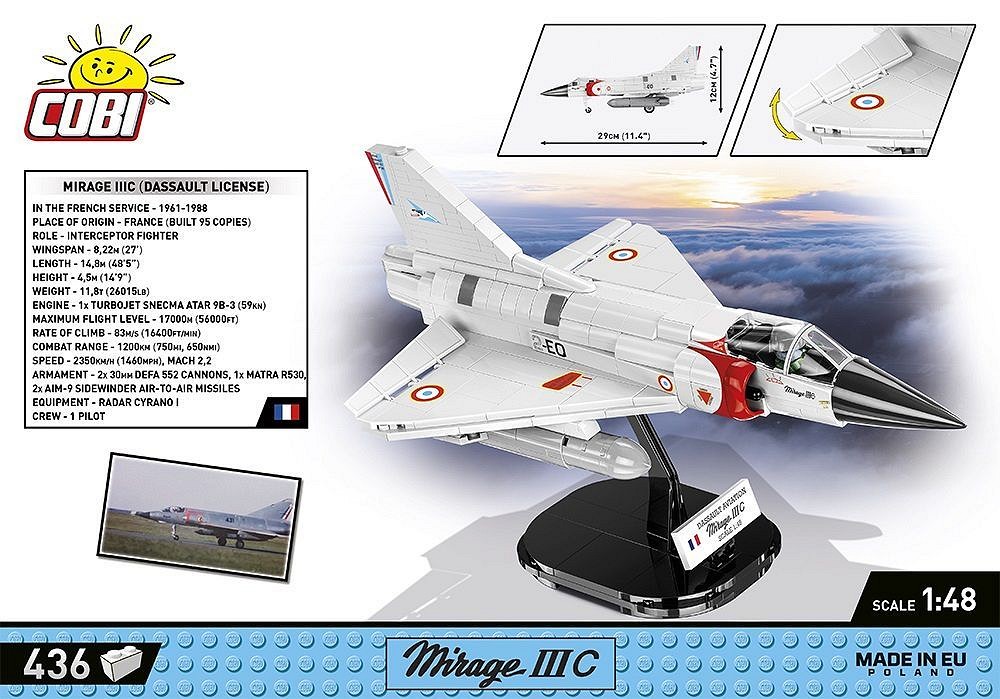 Mirage IIIC Cigognes - fot. 3
