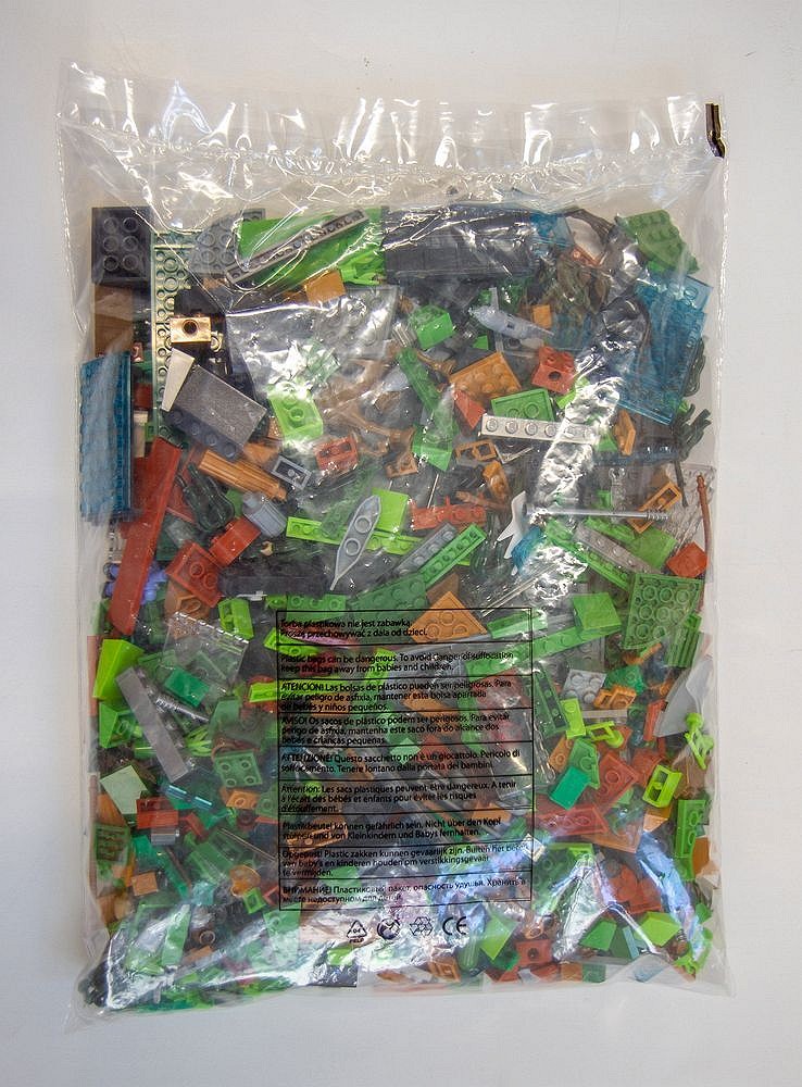 Mix klocków konstrukcyjnych 1 kg - worek - fot. 2