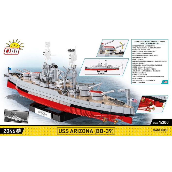 USS Arizona (BB-39) - fot. 6