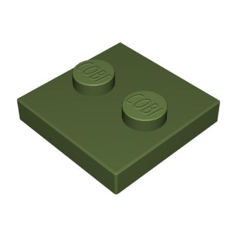 2x2 1/3 plate with two central pivots