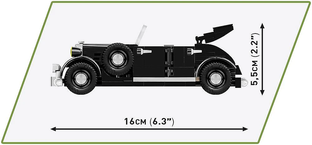Horch830BL De Gaulle (COBI-2261)  Tanks and vehicles  cobibricks.com