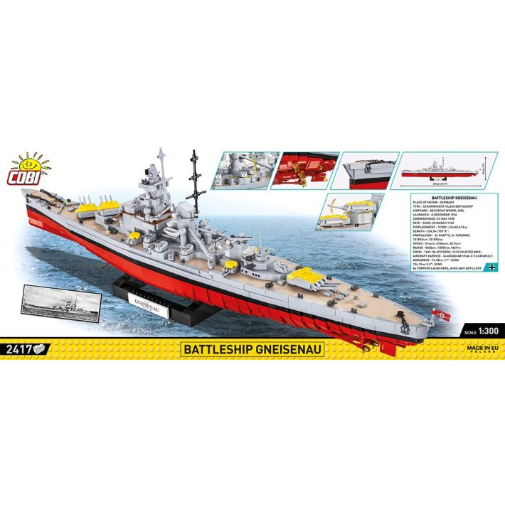 Battleship Gneisenau - fot. 12