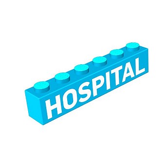 1x6 block "Hospital"