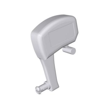 Engine for pontoon with pivot