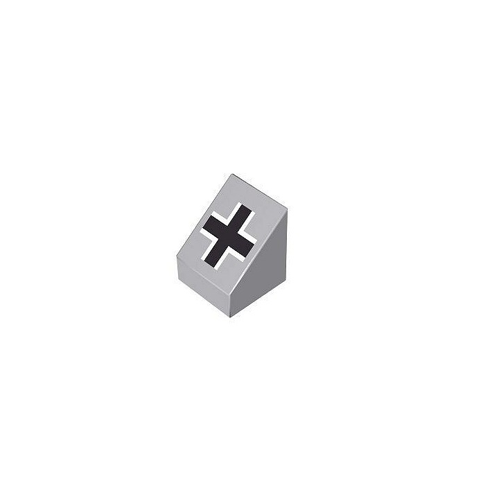 1x1 skośny, krzyż niemiecki mini