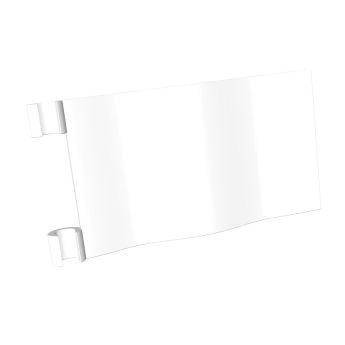 3x5 Bandera, white