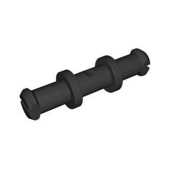 Double bomber axle with small plate