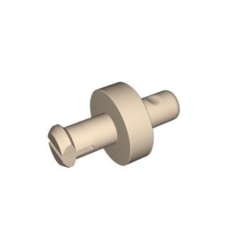 Single bomber axle without plate