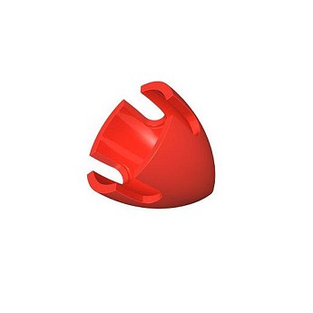 Four-bladed propeller cap