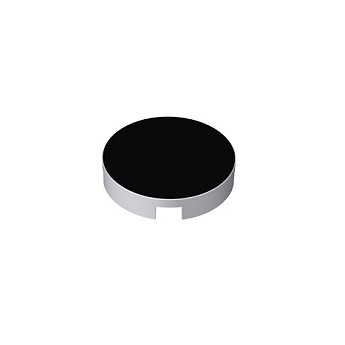 2x2 1/3 round flat