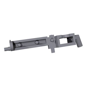 Maxim submaschine gun, housing graphite