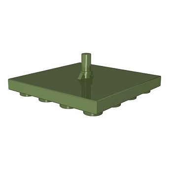 4x4 1/3 clip duo, green