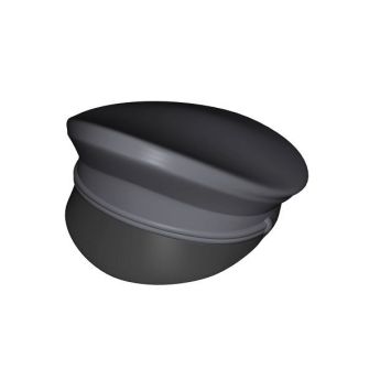 Officer's cap with visor
