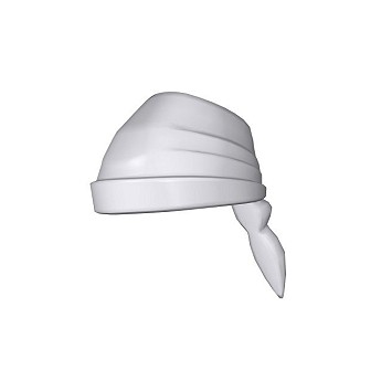 Pirate's head scarf