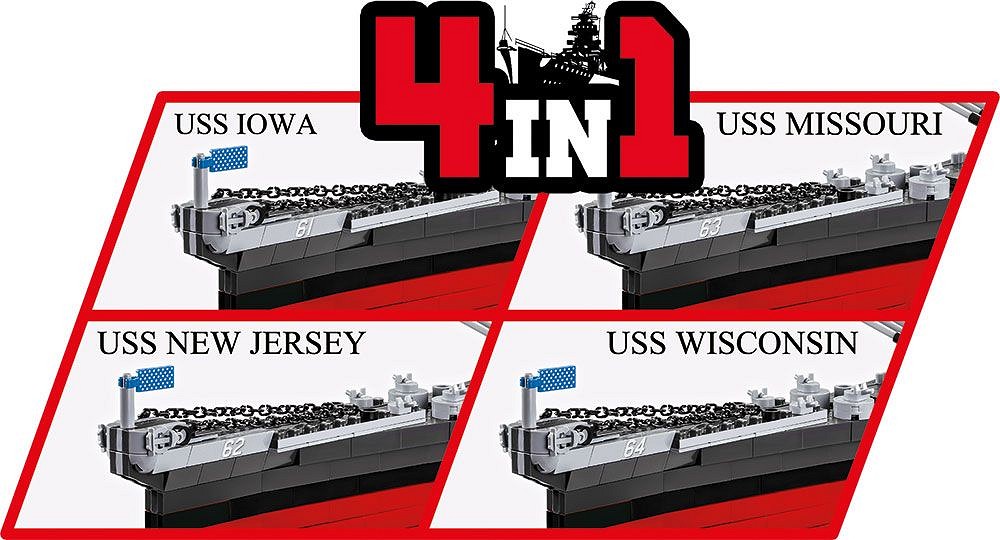Iowa-Class Battleship (4in1) - Executive Edition - fot. 10