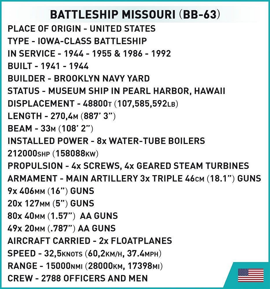Battleship Missouri (BB-63) - fot. 9