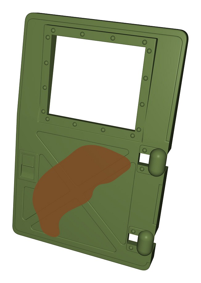 Drzwi Humvee 1:27, lewe i prawe - fot. 11