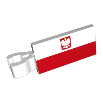 1x2 printed bandera