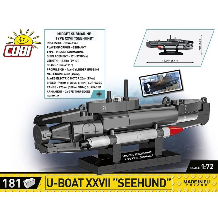 U-Boat XXVII Seehund - fot. 3