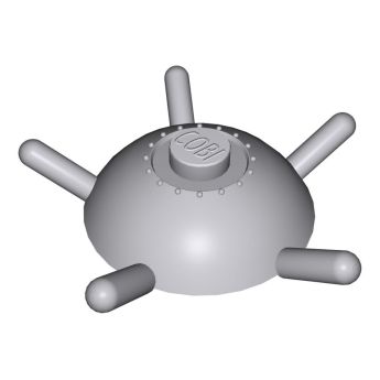 Marine mine, top and base