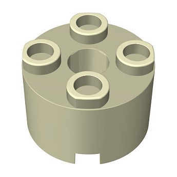2x2 round block