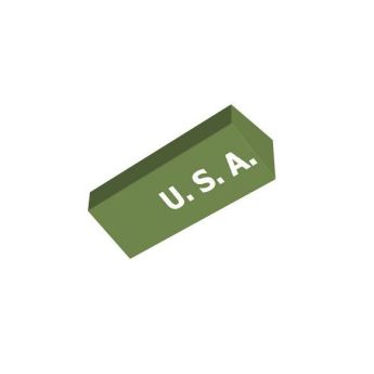 1x3 bevel 2/3 "USA"