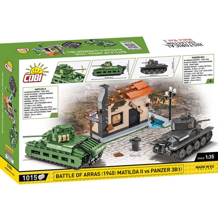 Battle of Arras 1940 Matilda II vs Panzer 38(t) - fot. 14