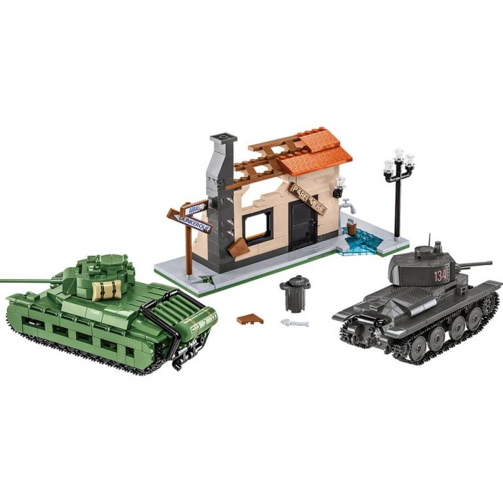 Battle of Arras 1940 Matilda II vs Panzer 38(t) - fot. 2