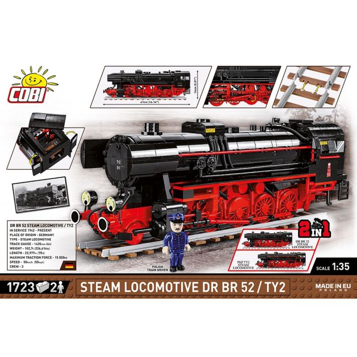 DR BR 52/TY2  Steam Locomotive - fot. 4