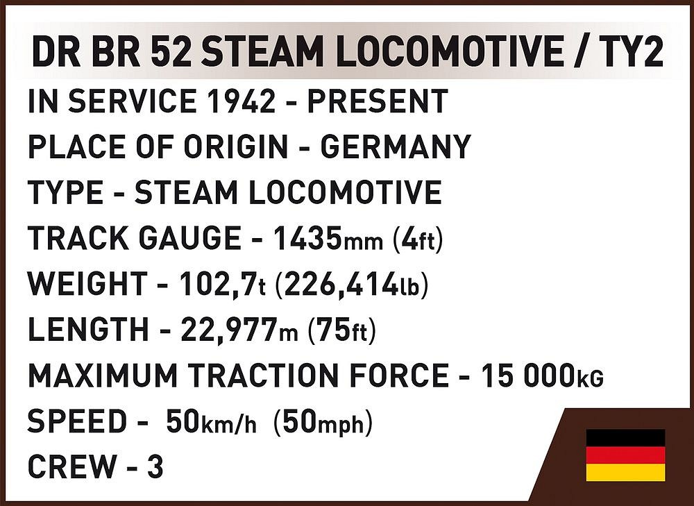 DR BR 52/TY2  Steam Locomotive - fot. 9