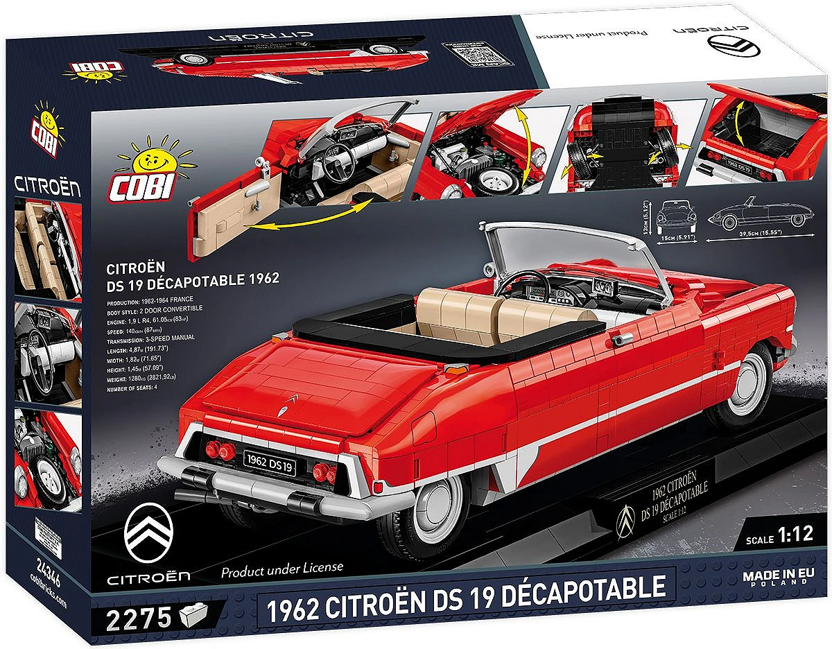 Citroen DS 19 Décapotable 1962 - Executive Edition (COBI-24346