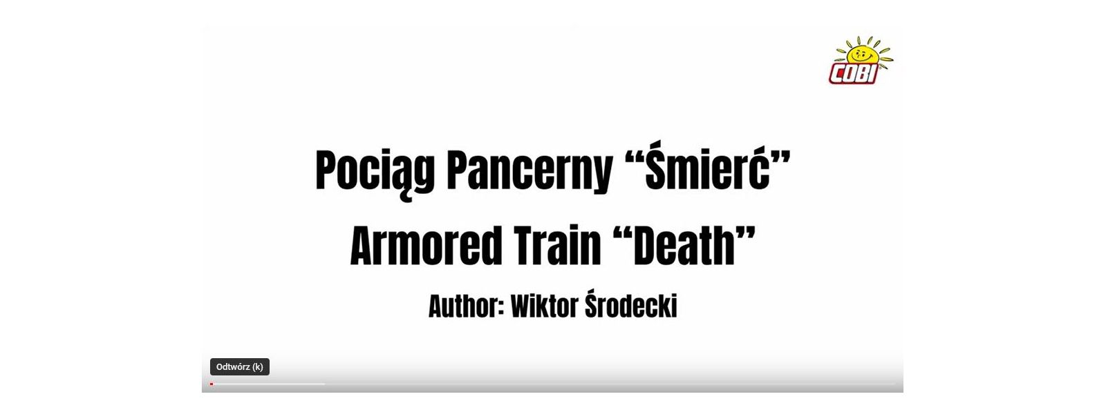 Polish armoured Train "Death" (No. 15) - 1939!