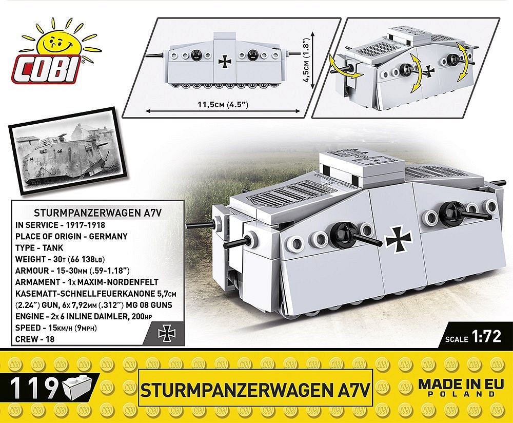 Sturmpanzerwagen A7V - fot. 3