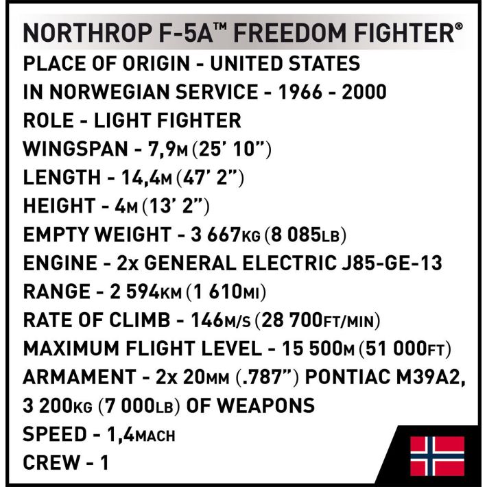 Northrop F-5A Freedom Fighter - fot. 8