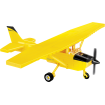 Cessna 172 Skyhawk-Yellow