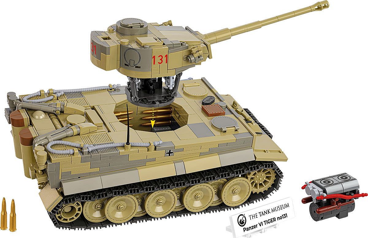 Panzer VI Tiger no131 - uszkodzone opakowanie - fot. 4