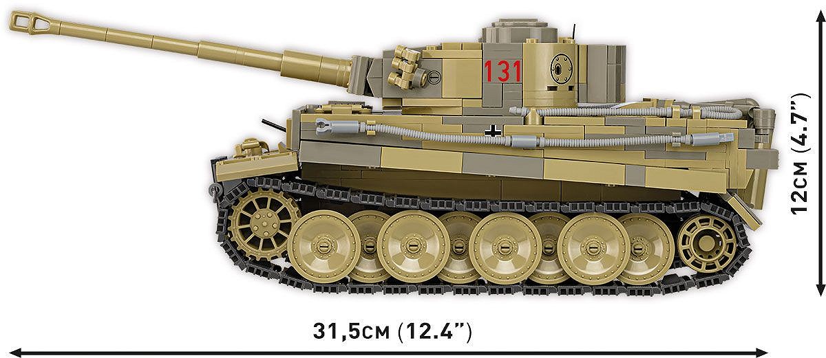 Panzer VI Tiger no131 - uszkodzone opakowanie - fot. 12