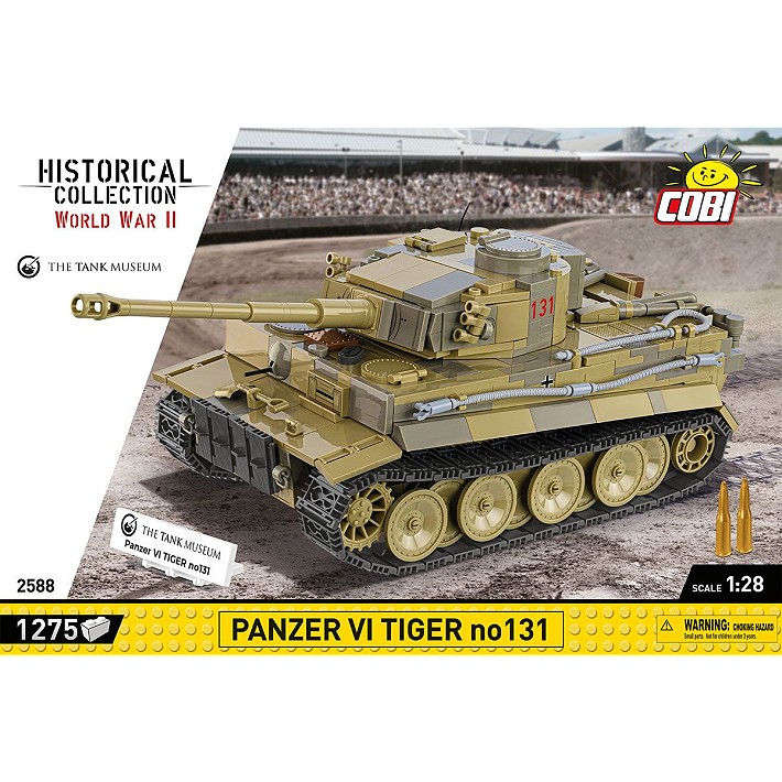Panzer VI Tiger no131 - uszkodzone opakowanie - fot. 2