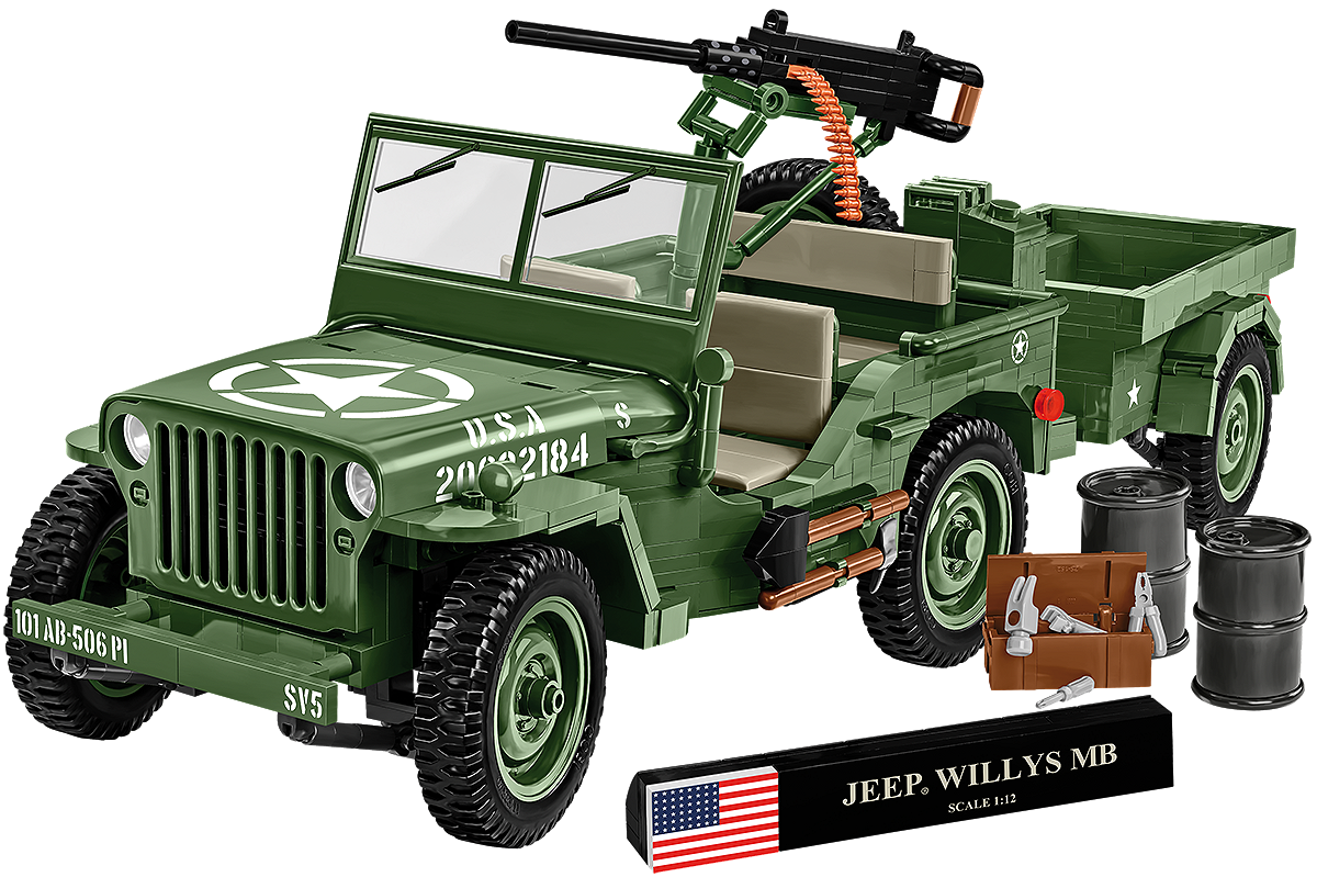 Willys MB & Trailer - Executive Edition - uszkodzone pudełko