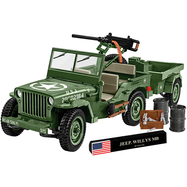 Willys MB & Trailer - Executive Edition - uszkodzone pudełko
