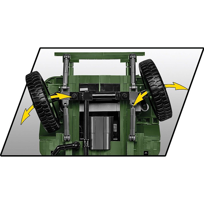 Willys MB & Trailer - Executive Edition - uszkodzone pudełko - fot. 7