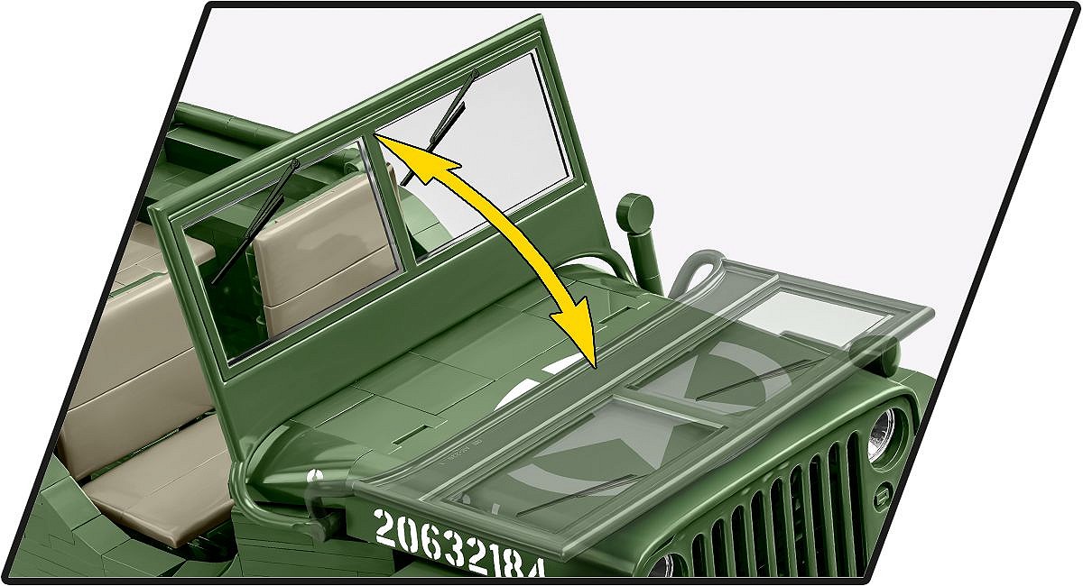 Willys MB & Trailer - Executive Edition - uszkodzone pudełko - fot. 8