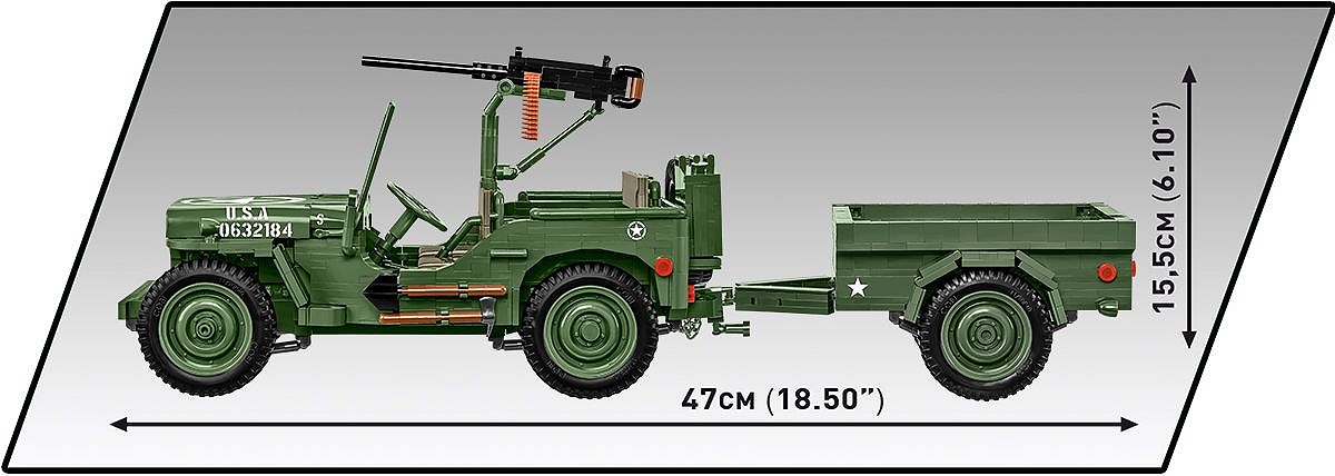Willys MB & Trailer - Executive Edition - uszkodzone pudełko - fot. 11