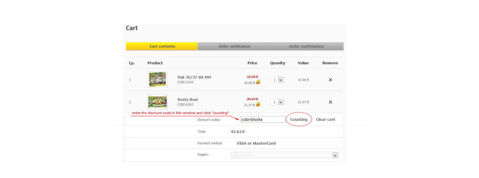Additional discount up to the end of the championship!