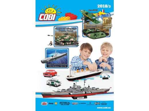 New catalogue of Cobi blocks 3/2018