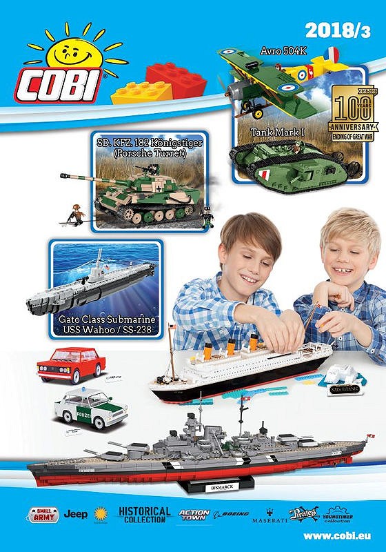 New catalogue of Cobi blocks 3/2018 - zdjęcie w treści artykułu