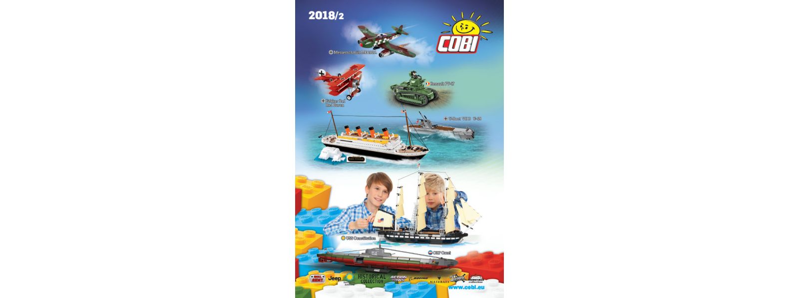 New catalogue of Cobi blocks 2/2018