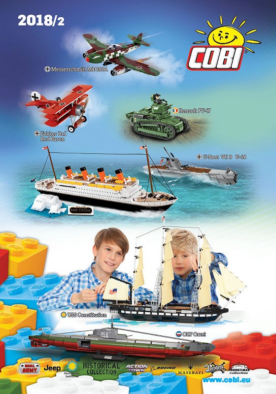 New catalogue of Cobi blocks 2/2018 - zdjęcie w treści artykułu